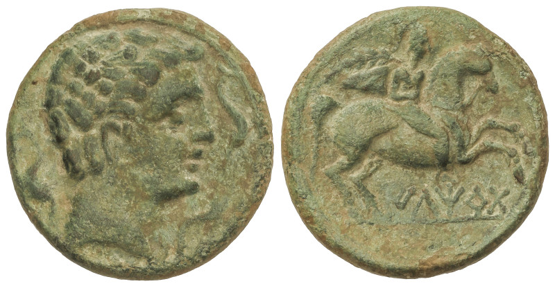 Celtiberian Coins
As. 200-20 a.C. ILTIRTA (LLEIDA). Anv.: Cabeza masculina a de...