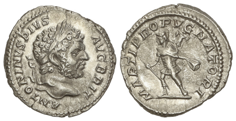 Roman Coins: Roman Empire
Denario. 210-213 d.C. CARACALLA. Anv.: ANTONINVS PIVS...
