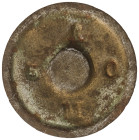 Peseta System: Local Issues Of The Civil War
50 Cèntims. AMETLLA DE MEROLA. 0,85 grs. Chapa. RARA. L-3087; T-197. MBC.