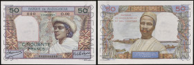 MADAGASCAR - MADAGASCAR
50 francs type “SPÉCIMEN” ND (1950-51).
P.45as.
Top Pop : c’est le plus bel exemplaire gradé ! Alphabet O.00 - numéro 000, ave...