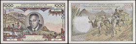 MADAGASCAR - MADAGASCAR
1000 francs - 200 ariary avec le portrait du président Tsiranana ND (1963).
P.56b.
C’est le second plus haut grade ! Alphabet ...