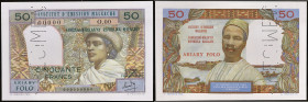 MADAGASCAR - MADAGASCAR
50 francs - 10 ariary ND (1969).
P.61s.
Top Pop : c’est le plus bel exemplaire gradé ! Alphabet O.00 - numéro 00000, sans fili...