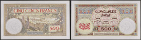 MAROC - MOROCCO
500 francs 10-11-1948.
P.15b.
C'est le second plus bel exemplaire gradé ! Alphabet P.479 - numéro 681, type de grand format et dans un...