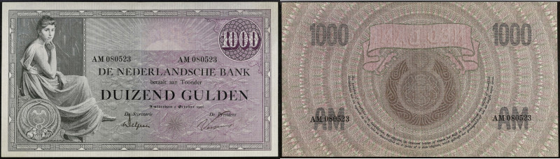 PAYS-BAS - NETHERLANDS
1000 gulden ND (1926-38).
P.48.
Alphabet AM - numéro 0805...