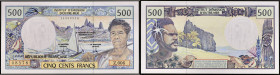 POLYNÉSIE FRANÇAISE, TERRITOIRES FRANÇAIS DU PACIFIQUE - FRENCH POLYNESIA, FRENCH PACIFIC TERRITORIES
500 francs type "homme polynésien" ND (1992).
P....