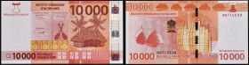 POLYNÉSIE FRANÇAISE, TERRITOIRES FRANÇAIS DU PACIFIQUE - FRENCH POLYNESIA, FRENCH PACIFIC TERRITORIES
10 000 francs ND (2014).
P.8.
Alphabet D8 - numé...