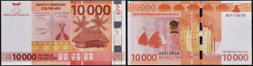 POLYNÉSIE FRANÇAISE, TERRITOIRES FRANÇAIS DU PACIFIQUE - FRENCH POLYNESIA, FRENCH PACIFIC TERRITORIES
10 000 francs ND (2014).
P.8.
Alphabet D8 - numé...