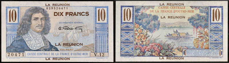 RÉUNION (ÎLE DE LA) - REUNION
10 francs type “Colbert” 1946.
P.42a.
Alphabet V.1...