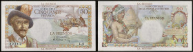 RÉUNION (ÎLE DE LA) - REUNION
50 francs type “Belain d'Esnambuc” 1946.
P.44.
Alphabet L.8 - numéro 02312, type rare et recherché dans les état supérie...