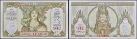 TAHITI - TAHITI
100 francs type “SPÉCIMEN” - Banque de l’Indochine 1956.
P.14cs.
C'est le second plus bel exemplaire gradé ! Alphabet O.000 - numéro 0...