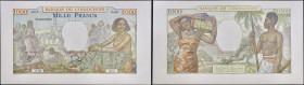 TAHITI - TAHITI
1000 francs type “Épreuve / Proof” - Banque de l’Indo-Chine ND (1957).
P.15bp.
Top Pop : c’est le seul et le plus bel exemplaire gradé...