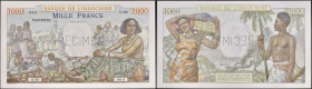 TAHITI - TAHITI
1000 francs type “SPÉCIMEN” - Banque de l’Indochine ND (1957).
P.15bs.
Alphabet O.00 - numéro 000, type rare et recherché dans tous le...