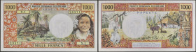 TAHITI - TAHITI
1000 francs type “première signature” 1969.
P.26.
C’est le second plus haut grade ! Alphabet X.1 - numéro 29371, c’est le premier type...