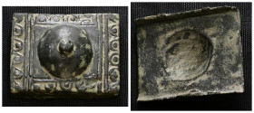 Weight 16,44 gr - Diameter 44 mm. ANCIENT BYZANTINE BRONZE BUCKLE.(5th-9th Century).Ae.