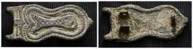 Weight 16,00 gr - Diameter 48 mm. ANCIENT ROMAN BRONZE BUCKLE.(1st-2nd century).Ae.