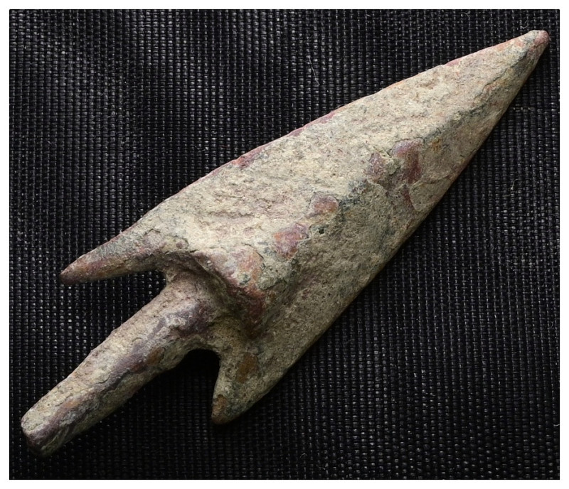 ANCIENT ROMAN BRONZE ARROW HEADS.(Circa 2 th Century). Weight 12,88 gr - Diamete...