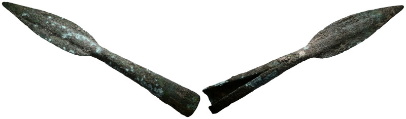 Uncertain period, ancient spearhead. Weight 99,36 gr - Diameter 203 mm.