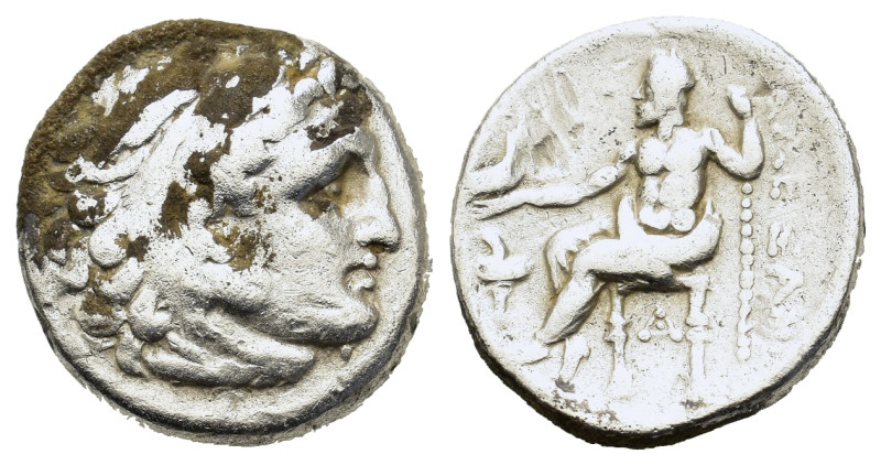 Kings of Macedon. Philip III Arrhidaios (323-317 BC). AR Drachm (15,7mm, 4.2g). ...