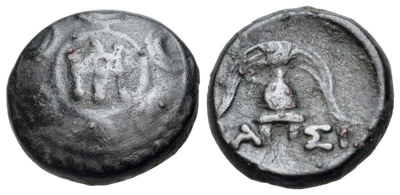 Kings of Macedon. Demetrios I Poliorketes (306-283 BC). Æ (16mm, 4.25g, 2h). Pel...