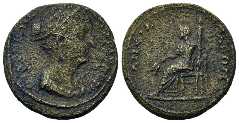 Faustina Junior (Augusta, 147-175). Thrace, Anchialus. Æ (24mm, 9.2g). Draped bu...