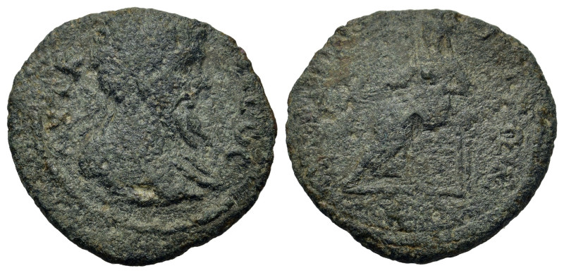 Septimius Severus (193-211). Macedon, Amphipolis. Æ (23,3mm, 5.4g). Laureate, dr...