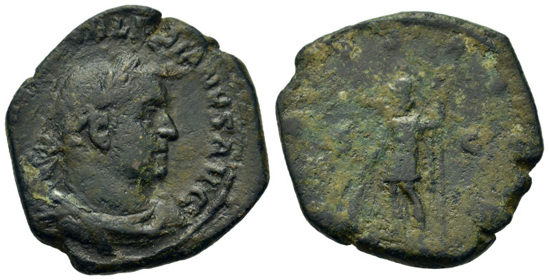 Valerian I (253-260). Æ Sestertius (28,5mm, 13g). Rome. Laureate, draped, and cu...