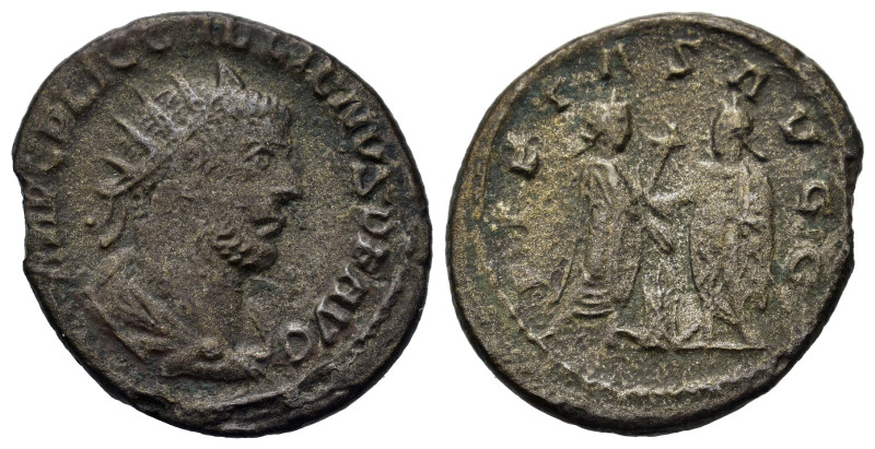 Gallienus (253-268). Æ Antoninianus (21,2mm, 3.1g). Radiate, draped and cuirasse...