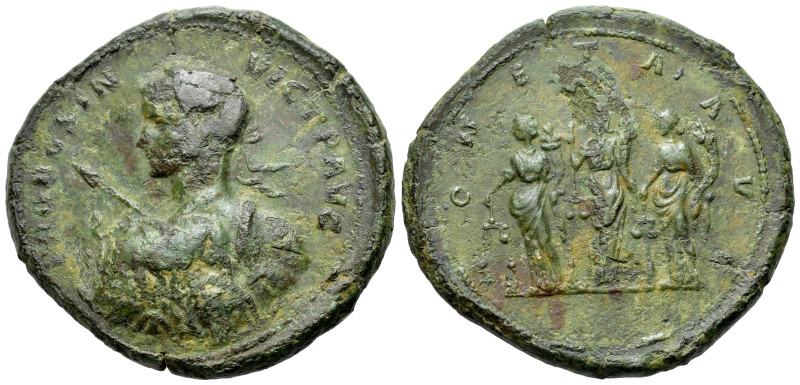 Alexander Severus(?) (222-235). Æ 'Sestertius' (38mm, 32.77g). Laureate, draped ...