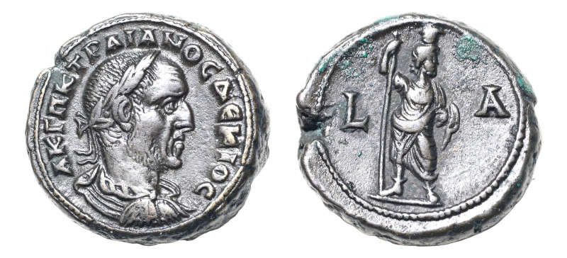 Egypt, Alexandria, Trajan Decius (AD 249-251) BI-Tetradrachm (24 mm, 12.82 g, 11...