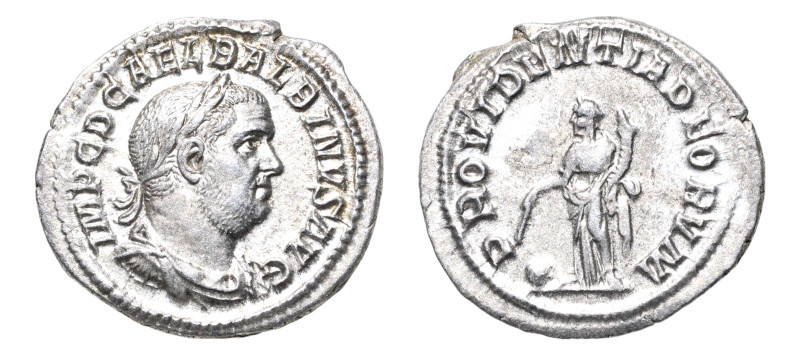 Balbinus (April-July AD 238) AR-Denarius (20 mm, 2.76 g, 12 h). Rome mint, AD 23...