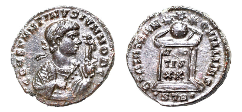 Constantine II as Caesar (AD 316-337) Æ-Follis (19mm, 3.53 g, 6h). Treveri (Trie...