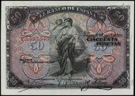 50 Pesetas. 24 Septiembre 1906. Serie C. Ed-315a. EBC-.