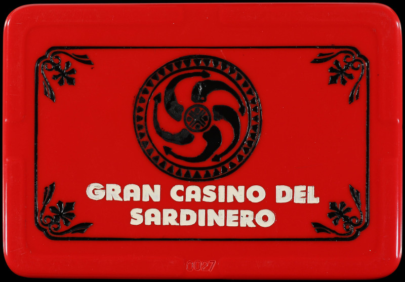 Placa 500.000 Pesetas. SANTANDER. Gran Casino del Sardinero. Plástico. Ø 127x87 ...