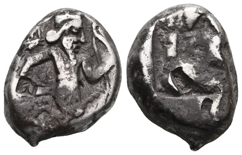 Persia, Achaemenid Empire, Artaxerxes I or Darius III (450-330 BC) AR Siglos Obv...