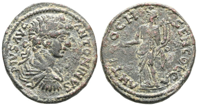 Roman Provincial Pisidia, Antiocheia, Caracalla (198-217), AE . Obv: IMP CAES M ...