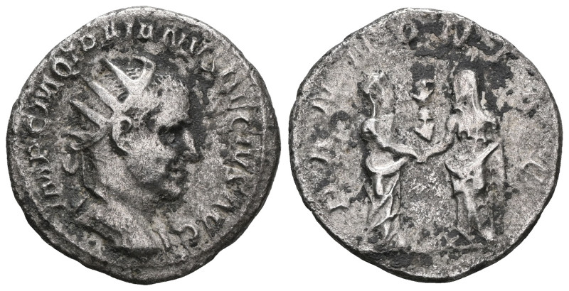 Roman Imperial Trajan Decius, 249-251. Antoninianus , Rome, 250-251. IMP C M Q T...