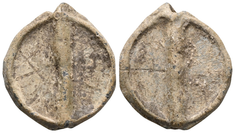 BYZANTINE LEAD SEAL.(Circa 7th-11th Century).Pb.

Weight:5,4 gr
Diameter:22,4...