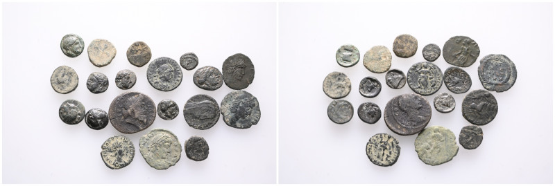 ANCIENT BRONZE COINS .SOLD AS SEEN.NO RETURN.