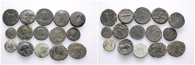 ANCIENT BRONZE COINS .SOLD AS SEEN.NO RETURN.