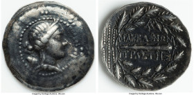 EASTERN EUROPE. Uncertain Celtic Tribe. Ca. 2nd-1st centuries BC. AR tetradrachm (33mm, 16.49 gm, 9h). VF. Imitative issue of Macedon under Rome, Firs...