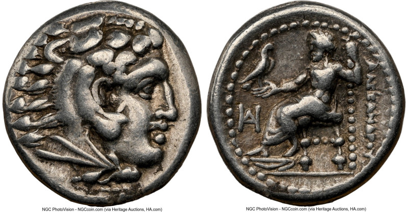 MACEDONIAN KINGDOM. Alexander III the Great (336-323 BC). AR drachm (17mm, 12h)....