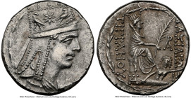 ARMENIAN KINGDOM. Tigranes II the Great (95-56 BC). AR tetradrachm (26mm, 15.74 gm, 11h). NGC AU 5/5 - 3/5. Tigranocerta, ca. 83-70 BC. Diademed and d...