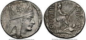 ARMENIAN KINGDOM. Tigranes II the Great (95-56 BC). AR tetradrachm (26mm, 15.41 gm, 12h). NGC Choice XF 4/5 - 3/5. Tigranocerta, ca. 80-68 BC. Diademe...