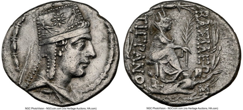 ARMENIAN KINGDOM. Tigranes II the Great (95-56 BC). AR tetradrachm (30mm, 15.58 ...