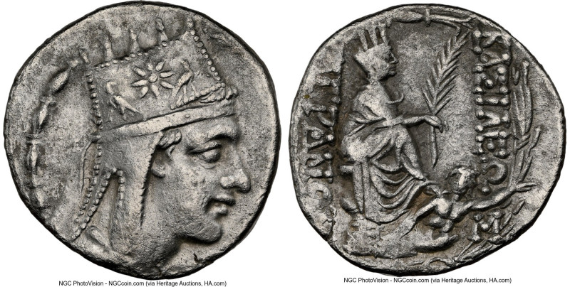 ARMENIAN KINGDOM. Tigranes II the Great (95-56 BC). AR tetradrachm (28mm, 15.25 ...