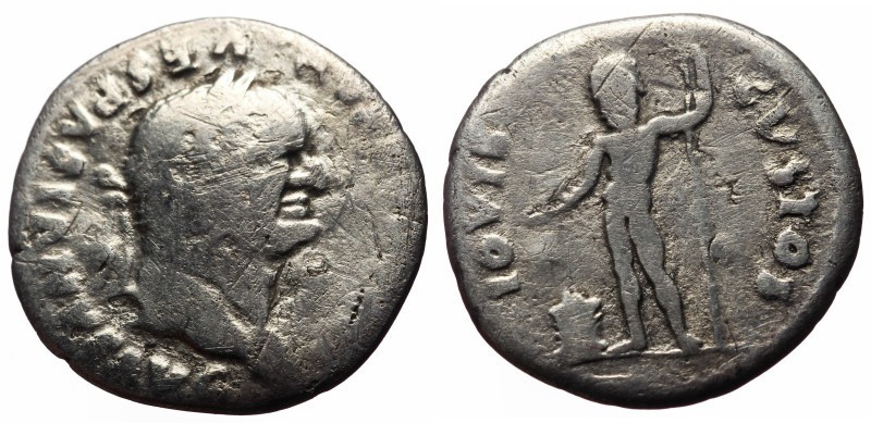 Denarius AR
Vespasian (69-79), Denarius, Rome, 76, IMP CAESAR - VESPASIANVS AVG...