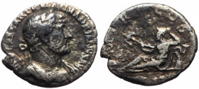 scarce *Just 26 specimens recorded by acsearch* Denarius AR
Hadrian (117-138), Rome, 119-122, IMP CAESAR TRAIAN HADRIANVS AVG, laureate bust right wi...