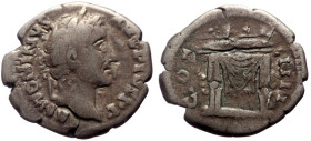 Denarius AR
Antoninus Pius (138-161), Rome, 145-161, ANTONINVS AVG PIVS P P, laureate head to right / COS IIII, pulvinar (throne) of Jupiter and Juno...