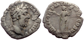 scarce not very often seen on the market* Denarius AR
 Commodus (177-192), Rome, 190 (Struck after the fall of the despised Praetorian Prefect, Clean...