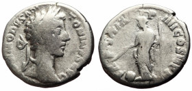 Commodus (177-192) AR
Rome, 181, M COMMODVS ANTONINVS AVG, laureate head to right / TR P VI IMP IIII COS III P P, Providentia standing to left, holdi...